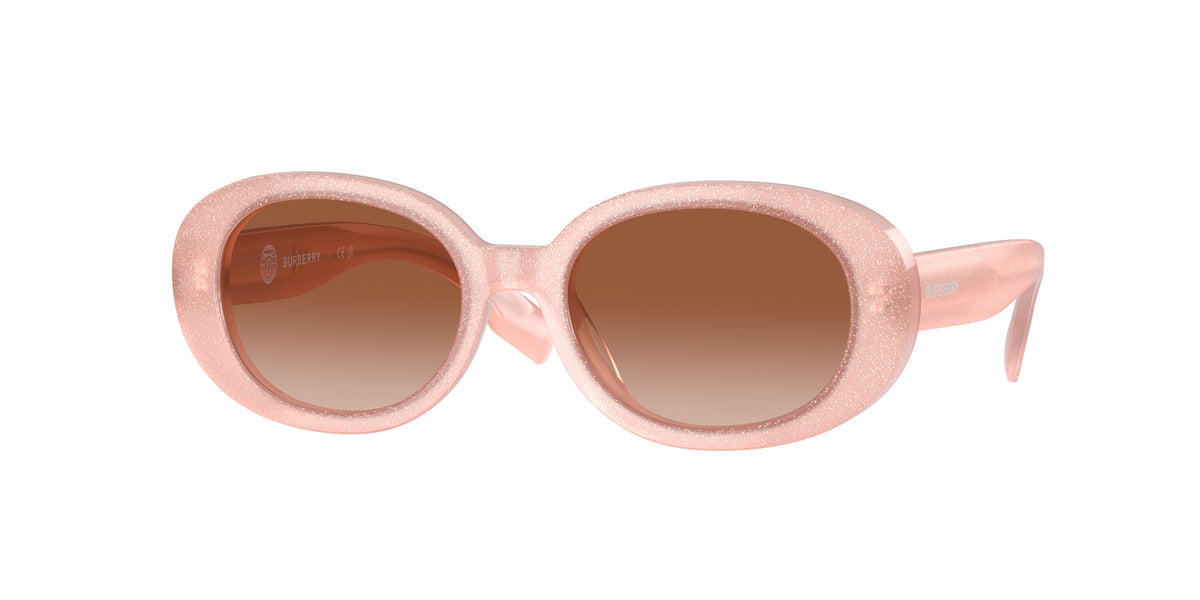 Burberry JB4339F Top Glitter On Opal Pink Sunglasses Kids