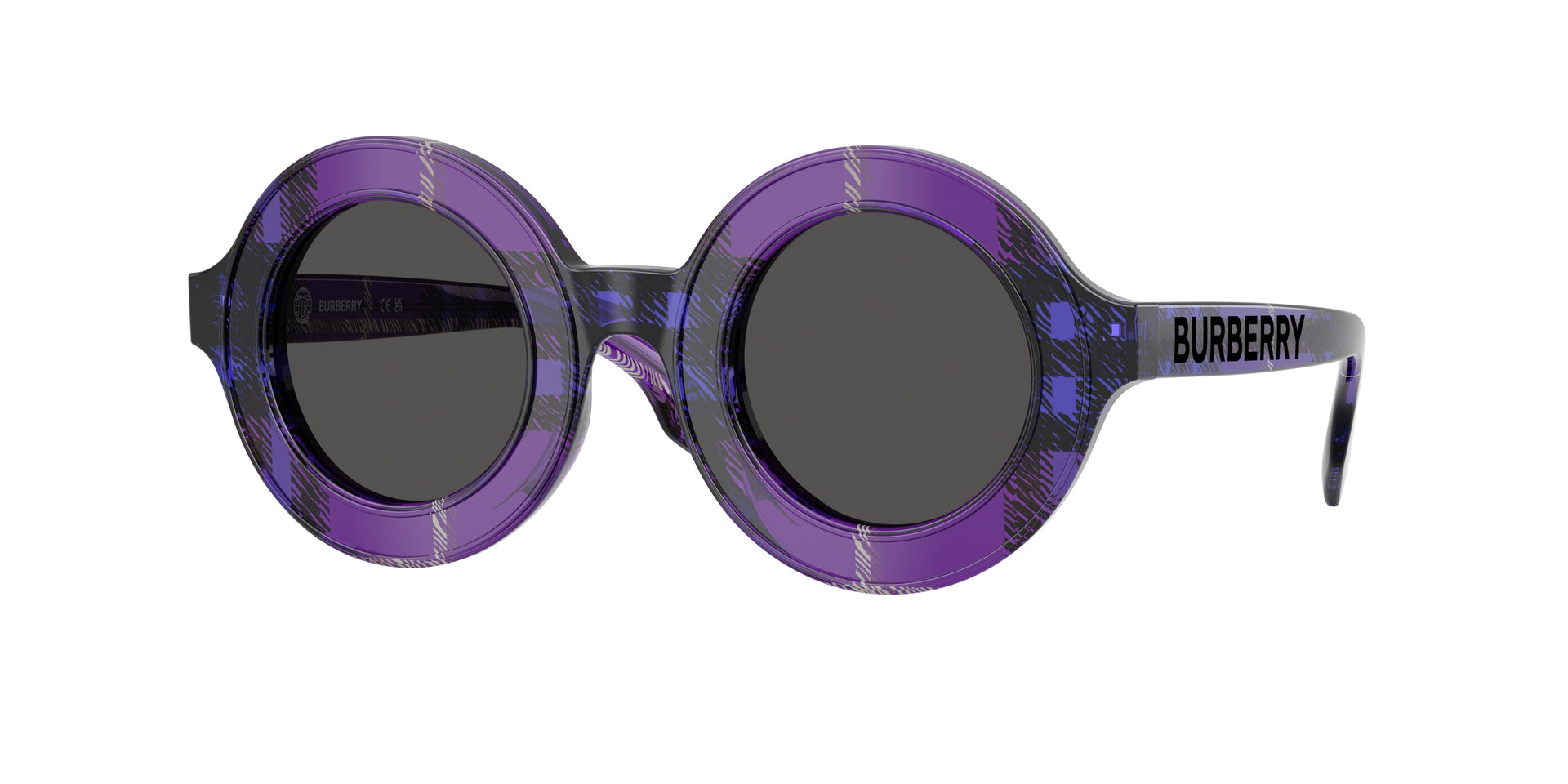 Burberry JB4386 Violet Check Sunglasses Kids