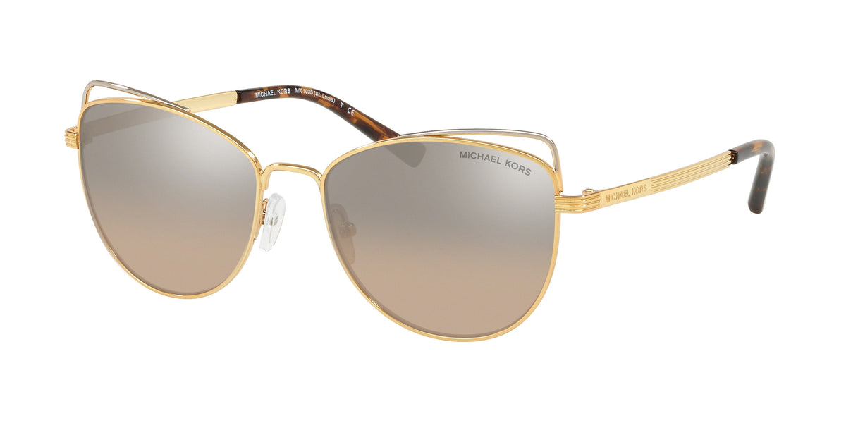 Michael Kors MK1035 Light Gold Sunglasses