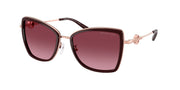 Michael Kors MK1067B Rose Gold/Cordovan Sunglasses
