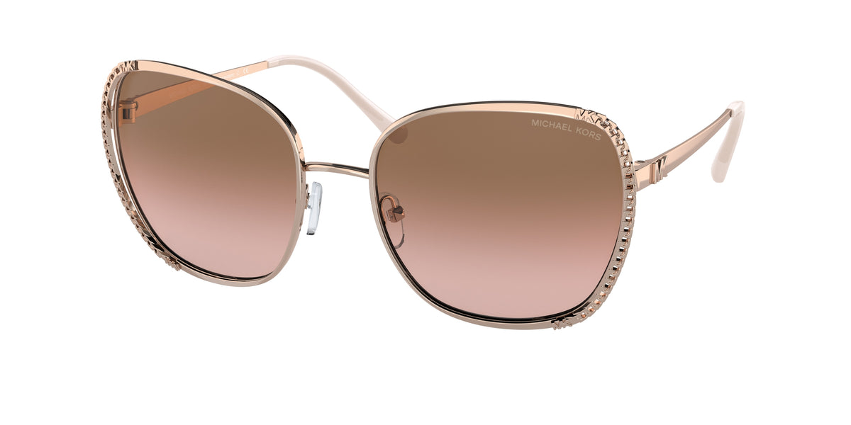 Michael Kors MK1090 Rose Gold Sunglasses
