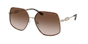 Michael Kors MK1127J Light Gold/Dark Tortoise Sunglasses