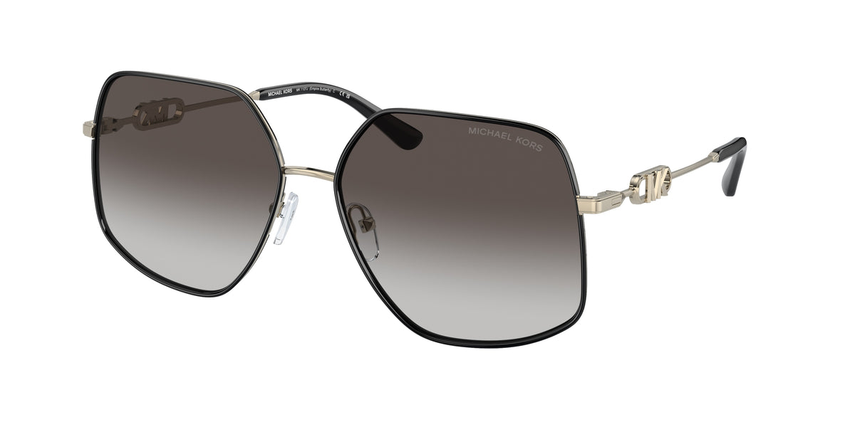 Michael Kors MK1127J Light Gold / Black Sunglasses