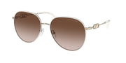Michael Kors MK1128J Light Gold/White Sunglasses