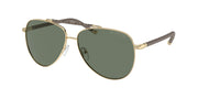 Michael Kors MK1146 Shiny Light Gold Sunglasses
