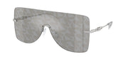 Michael Kors MK1148 MK Logo Gold Silver Mirror Sunglasses