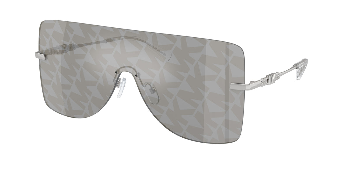Michael Kors MK1148 MK Logo Gold Silver Mirror Sunglasses