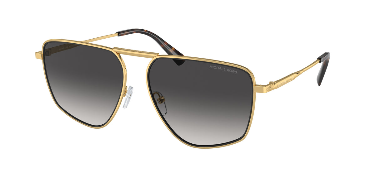 Michael Kors MK1153 Shiny Yellow Gold Sunglasses