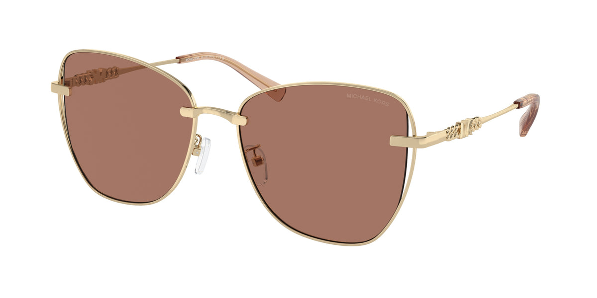 Michael Kors MK1158D Shiny Light Gold Sunglasses