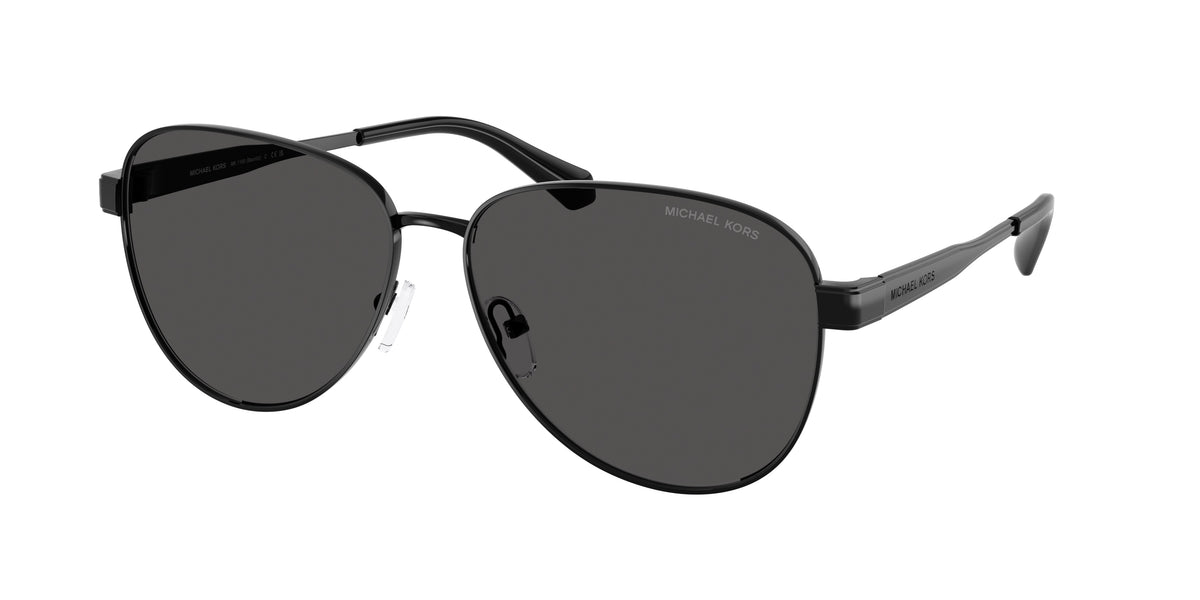 Michael Kors MK1160 Black Shiny Sunglasses
