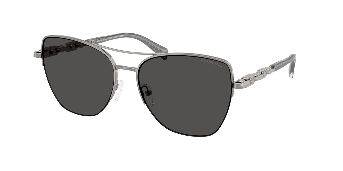 Michael Kors MK1163 Gunmetal Shiny Sunglasses