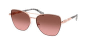 Michael Kors MK1163 Rose Gold Shiny Sunglasses