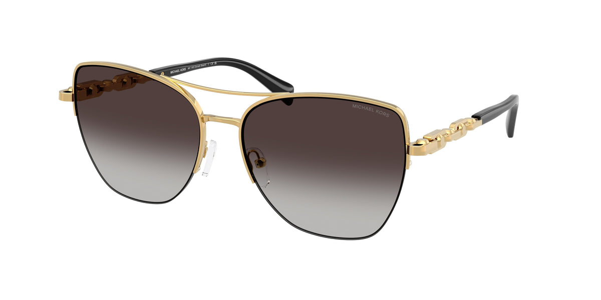 Michael Kors MK1163 Yellow Gold Shiny Sunglasses