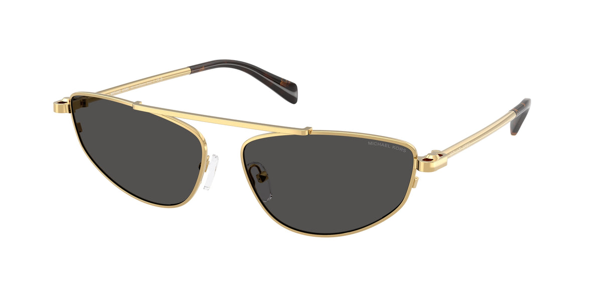 Michael Kors MK1164 Yellow Gold Shiny Sunglasses