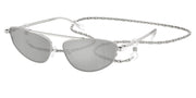 Michael Kors MK1164 Silver Shiny Sunglasses