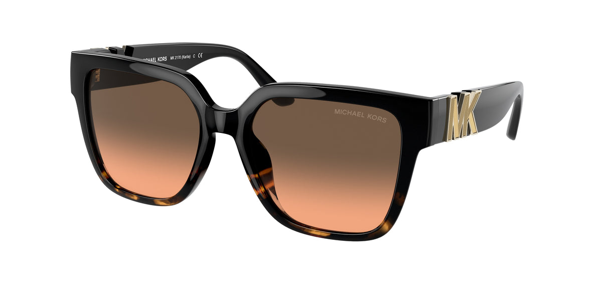 Michael Kors MK2170U Black/Dark Tortoise Sunglasses