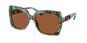 Michael Kors MK2213 Teal Graphic Tortoise Sunglasses