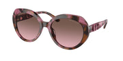 Michael Kors MK2214U Plum Graphic Tortoise Sunglasses