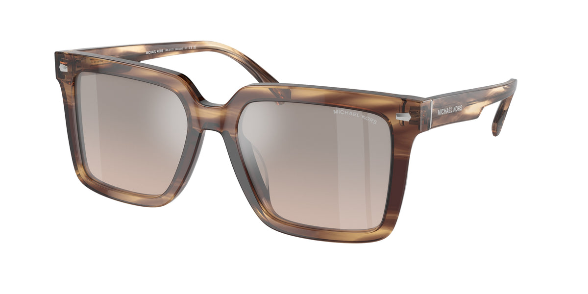 Michael Kors MK2217U Brown Horn Sunglasses