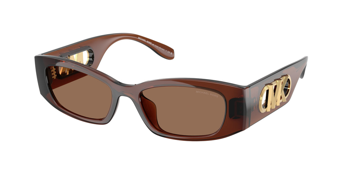 Michael Kors MK2243U Brown Transparent Sunglasses