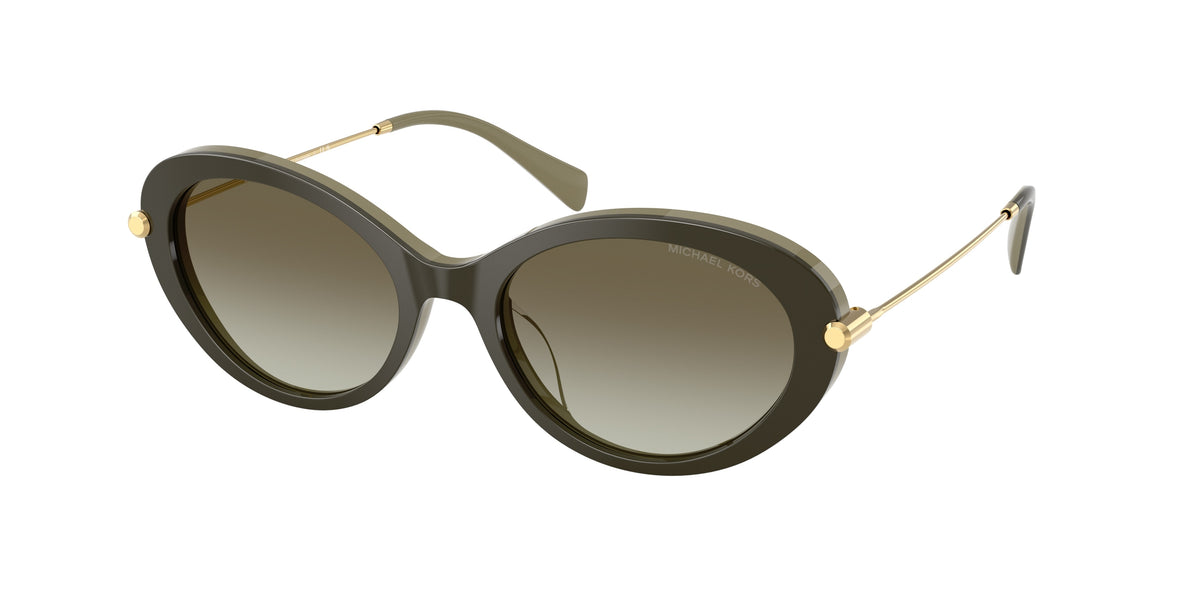Michael Kors MK2245U Olive Smoke Sunglasses