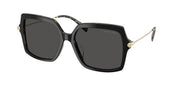 Michael Kors MK2247U Black/Amber Tortoise Sunglasses