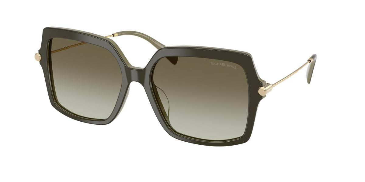 Michael Kors MK2247U Olive Smoke Sunglasses
