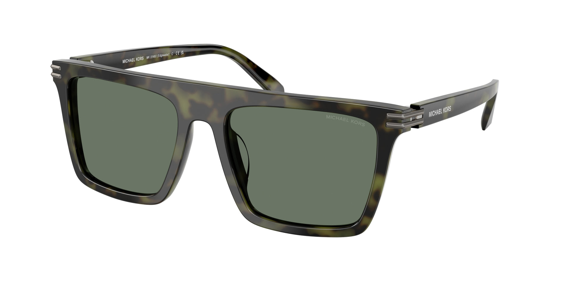Michael Kors MK2249U Olive Tortoise Sunglasses