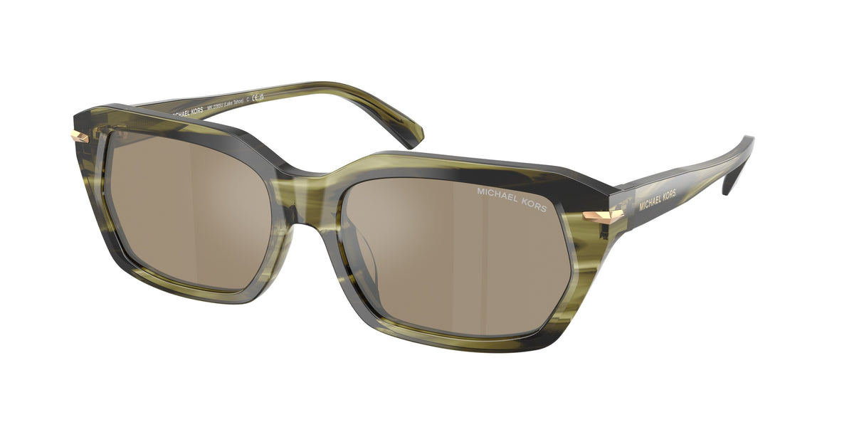 Michael Kors MK2265U Olive Horn Sunglasses