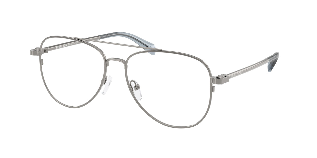 Michael Kors MK3089 Shiny Gunmetal Eyeglasses