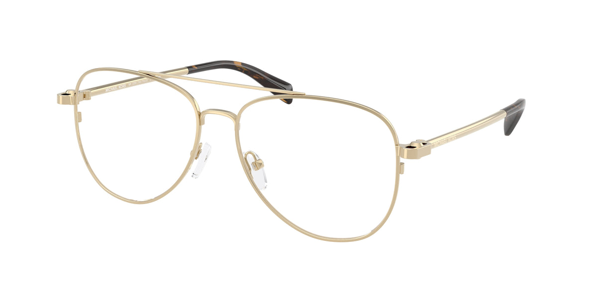 Michael Kors MK3089 Light Gold Shiny Eyeglasses
