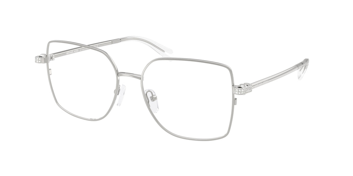 Michael Kors MK3091B Silver Shiny Eyeglasses