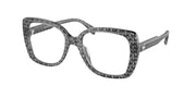 Michael Kors MK4104U Black Mk Logo Glitter Eyeglasses