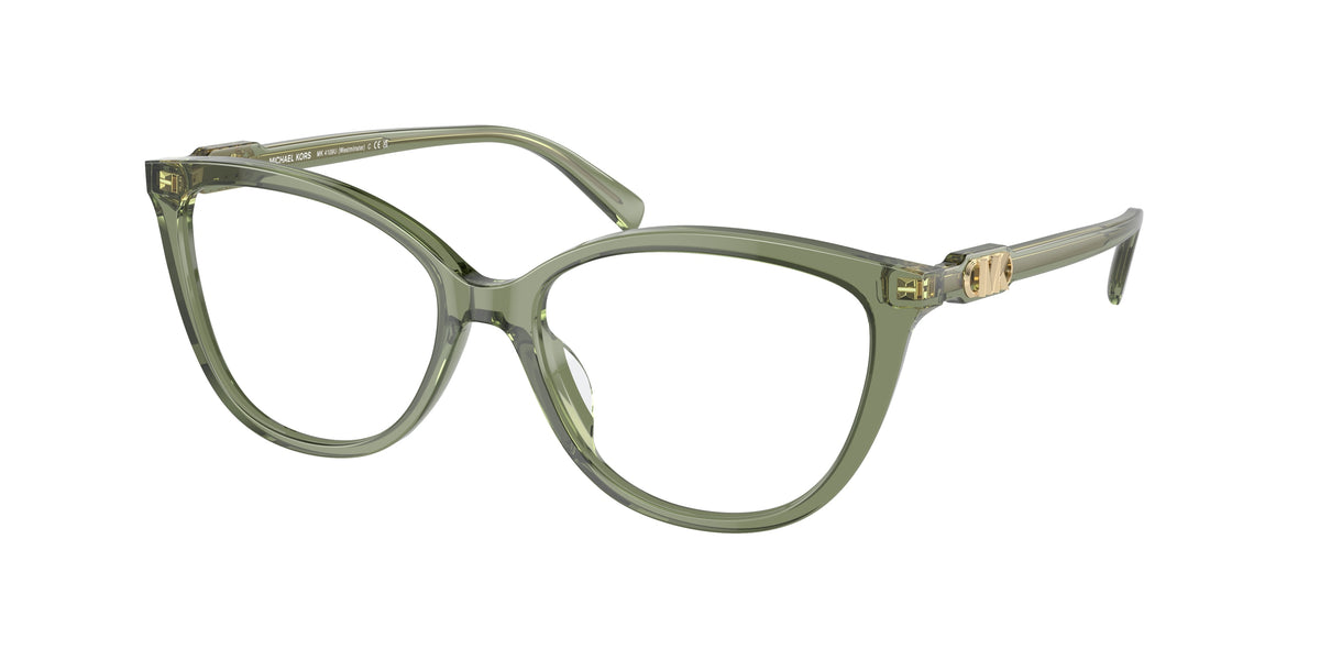 Michael Kors MK4109U Green Transparent Eyeglasses