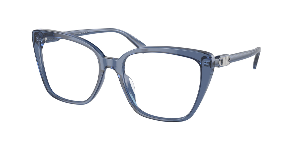 Michael Kors MK4110U Blue Transparent Eyeglasses