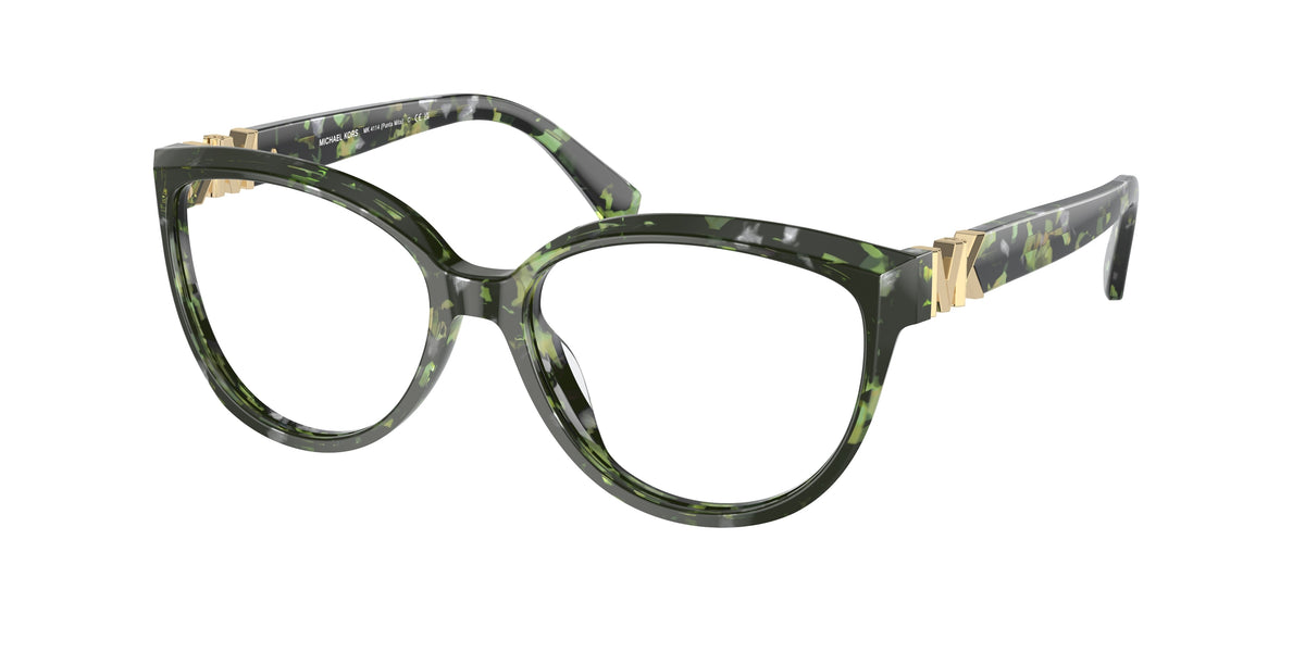 Michael Kors MK4114 Amazon Green Tortoise Eyeglasses