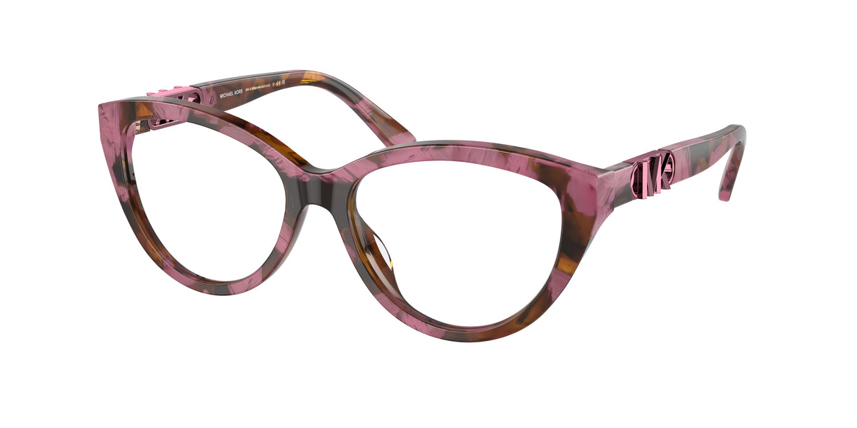 Michael Kors MK4120U Plum Graphic Tortoise Eyeglasses