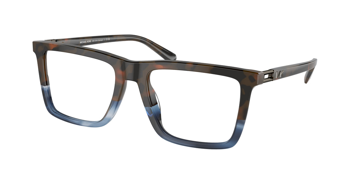 Michael Kors MK4124U Blue Block Tortoise Eyeglasses