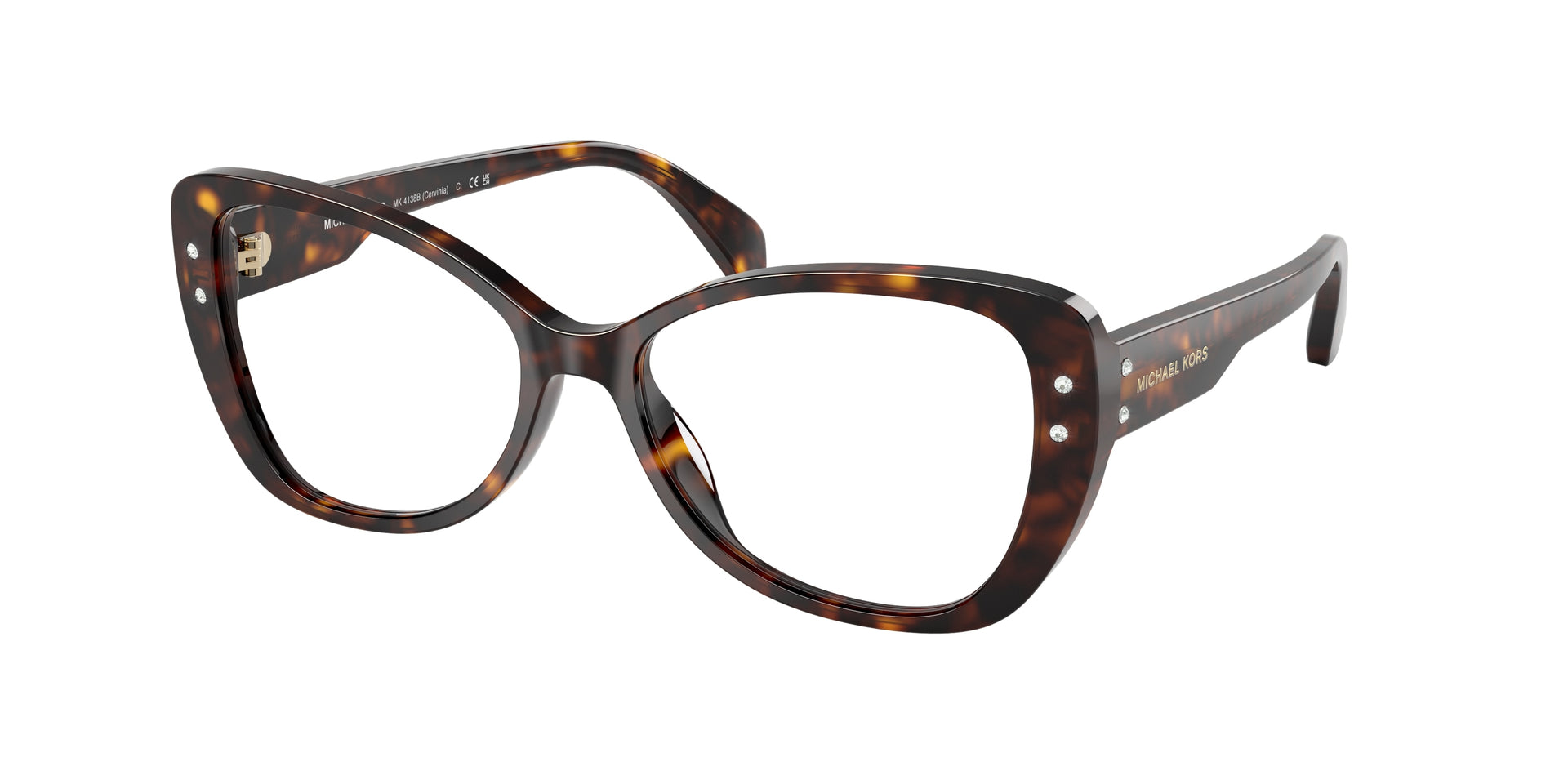 Michael Kors MK4138B Dark Tortoise Eyeglasses