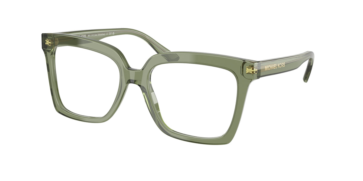 Michael Kors MK4143 Green Transparent Eyeglasses