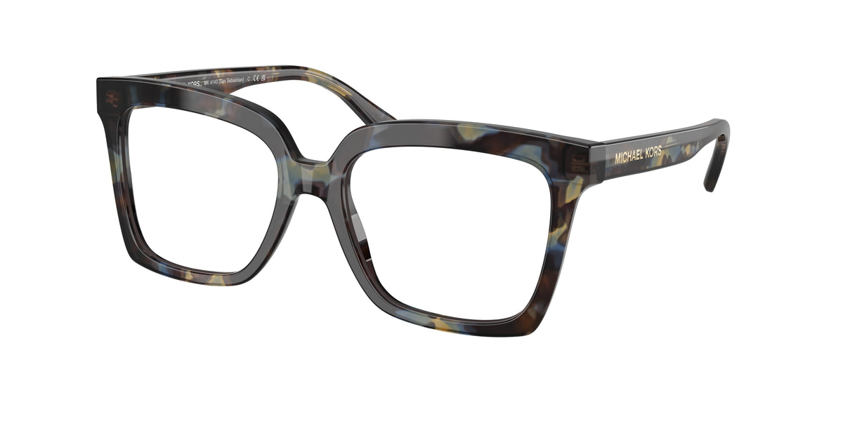 Michael Kors MK4143 Blue Tortoise Eyeglasses