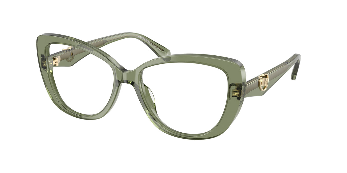 Michael Kors MK4163U Green Transparent Eyeglasses
