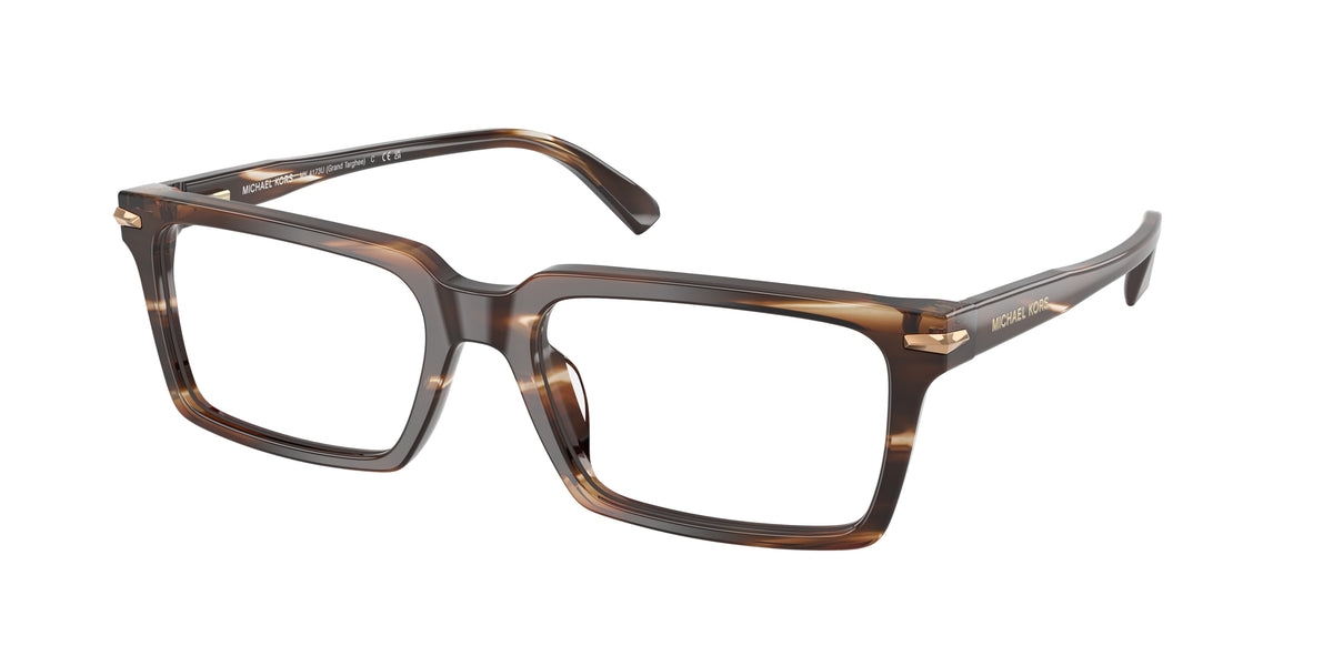 Michael Kors MK4173U Brown Horn Eyeglasses