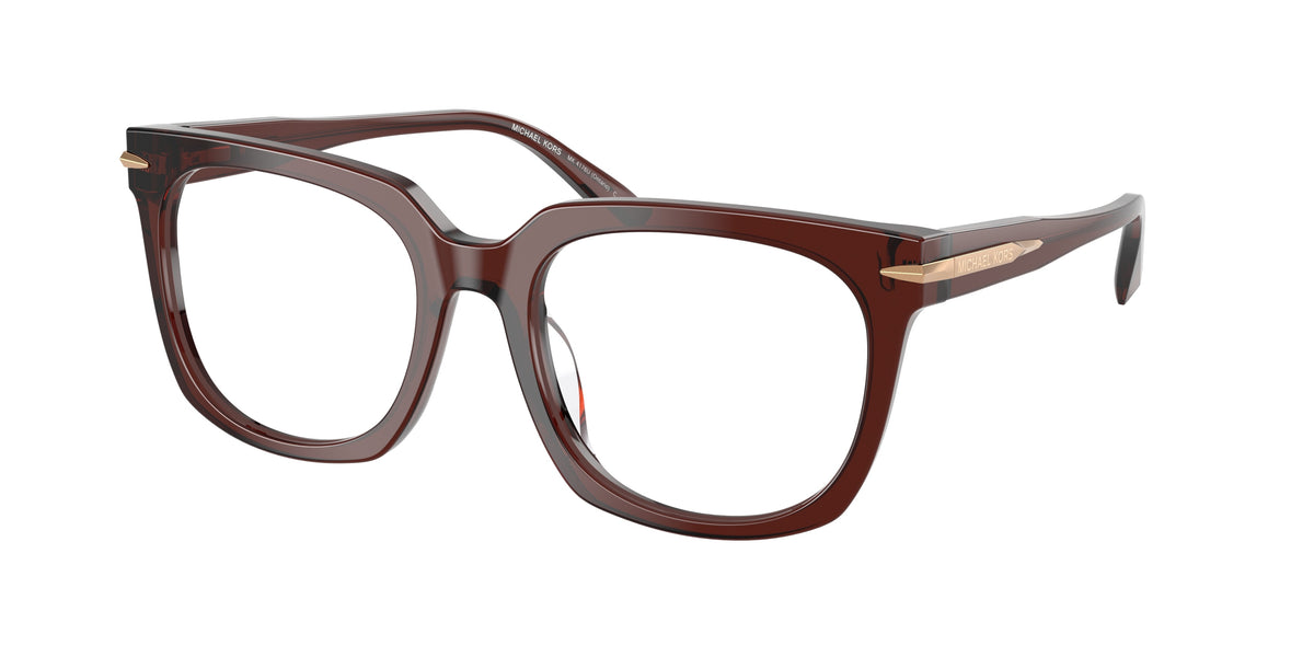 Michael Kors MK4176U Brown Transparent Eyeglasses