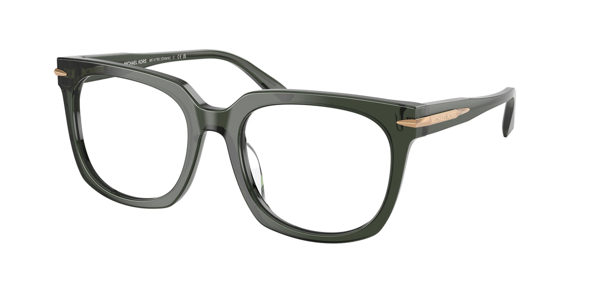 Michael Kors MK4176U Green Transparent Eyeglasses