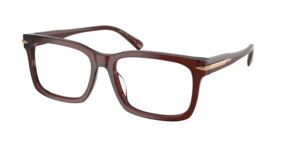 Michael Kors MK4177U Brown Transparent Eyeglasses