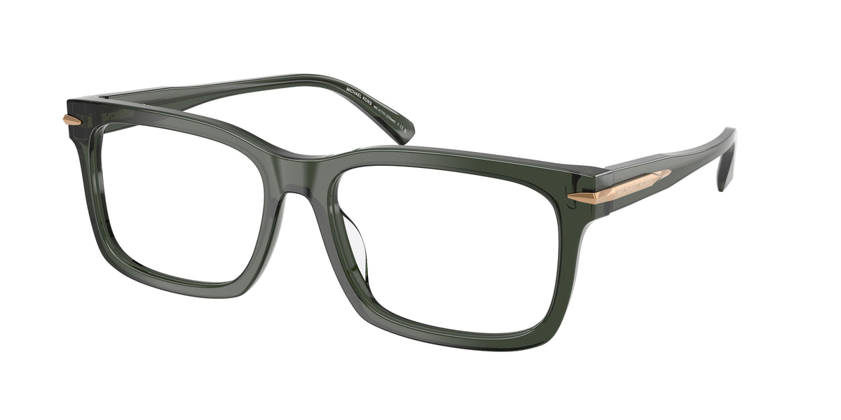 Michael Kors MK4177U Green Transparent Eyeglasses