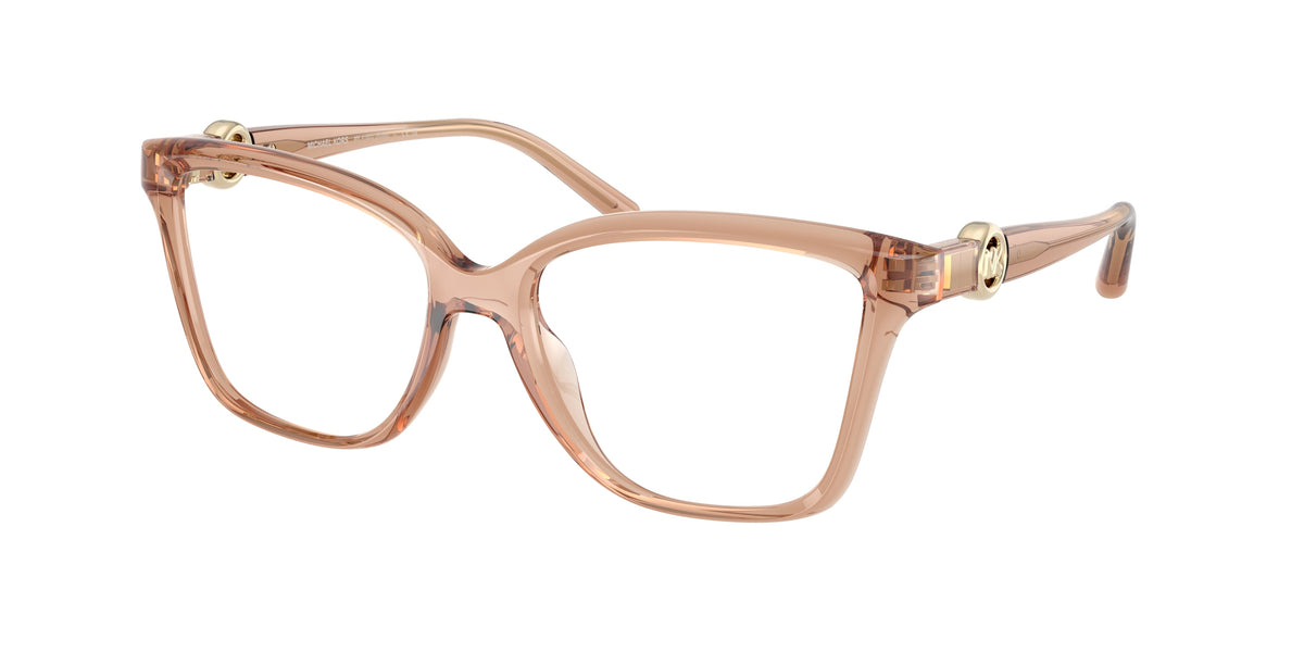 Michael Kors MK4180U Light Brown Transparent Eyeglasses