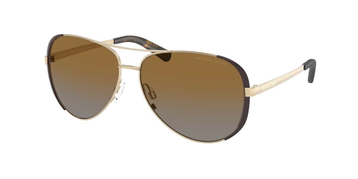 Michael Kors MK5004 Gold/Brown Sunglasses