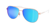 Michael Kors MK5007 Rose Gold/White Sunglasses